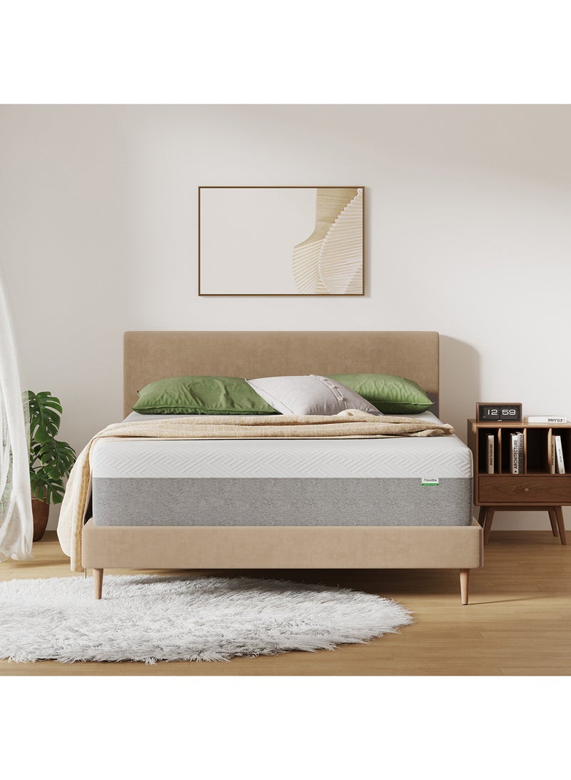 Novilla 160×200 cm Mattress, 10 Inch Gel Memory Foam King Size Mattress for Cool Night & Pressure Relief, Medium Firm Bed, Bliss - Image 1